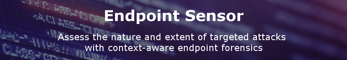 Deep Discovery Endpoint Sensor